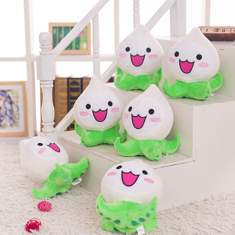 20CM Cute Mangoal Overwatch Pachimari Plush Toy Onion Doll Squid Stuffed  Plush Gifts